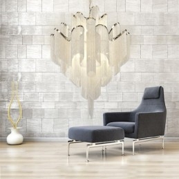 Tassels Extra Large Size Chandelier Designer Ceiling Pendant Light