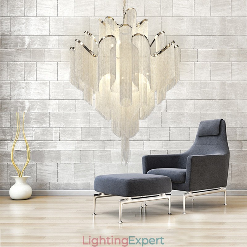 Tassels Extra Large Size Chandelier Designer Ceiling Pendant Light