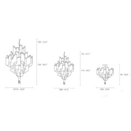 Tassels Extra Large Size Chandelier Designer Ceiling Pendant Light