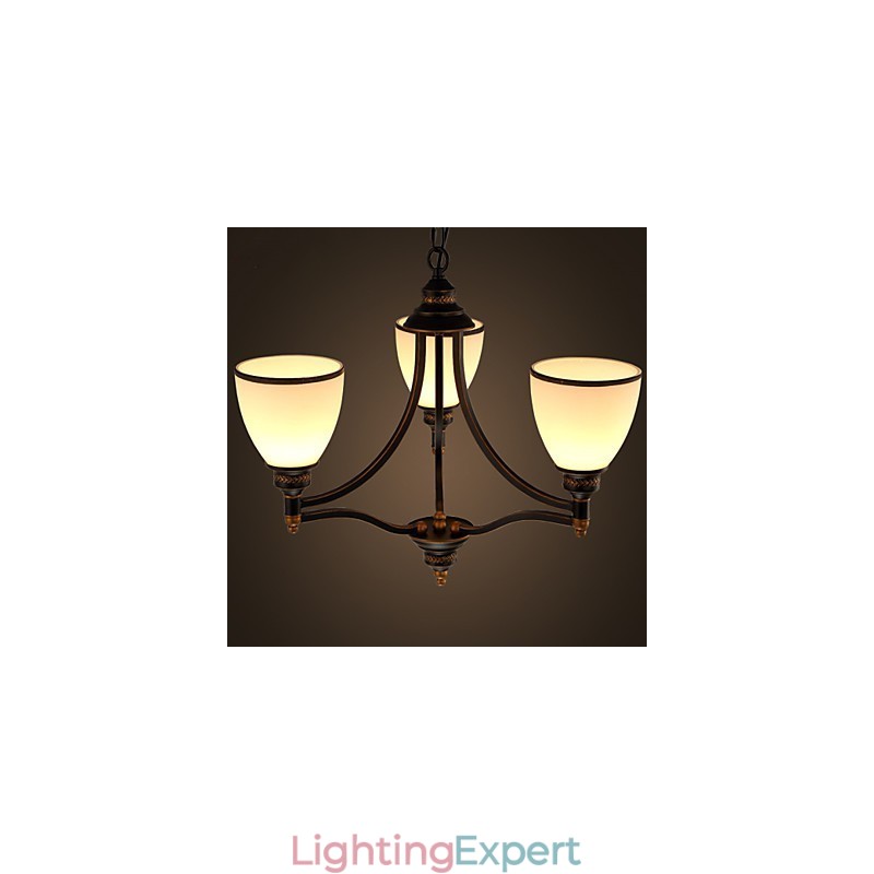 Retro Minimalist Ceiling Lamps European Style Glass Ceiling Lamps Lamp