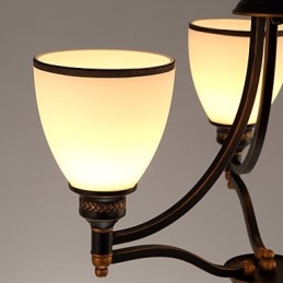Retro Minimalist Ceiling Lamps European Style Glass Ceiling Lamps Lamp