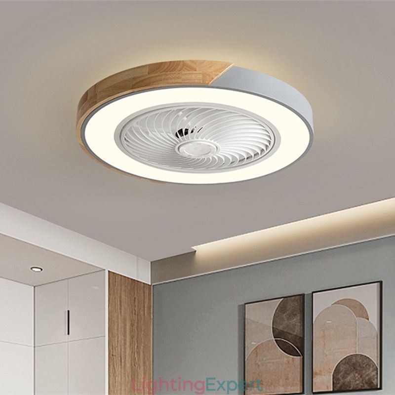 Smart Ceiling Fan With Lights Remote Control Decor Ventilator Lamp