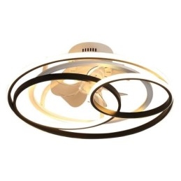 Modern Ceiling Lights Circle Rings Designer Ceiling Fan