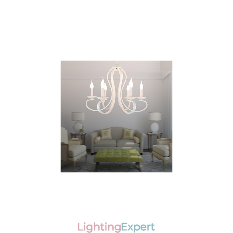 Chandelier Modern Traditional Retro Country Metal