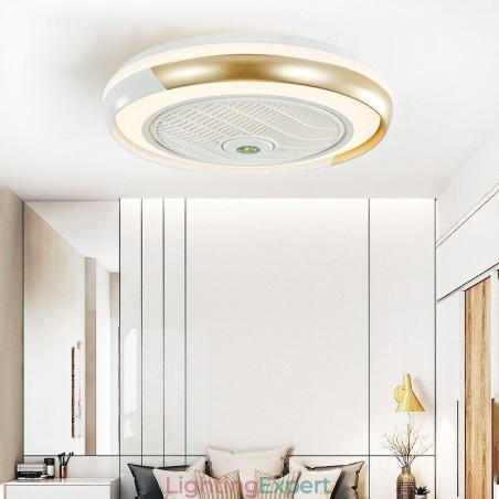 Modern Ceiling Fan Lights Acrylic Round Ceiling Lamp With Remote Control Modern Ceiling Fan Lights Acrylic Round Ceiling Lamp With Remote Control