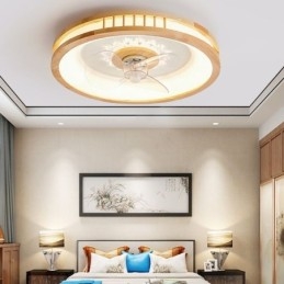 Modern Inverter Ceiling Fan With Lights Remote Control Ceiling Light Fan Lamp