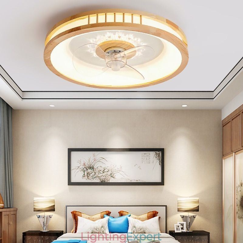 Modern Inverter Ceiling Fan With Lights Remote Control Ceiling Light Fan Lamp