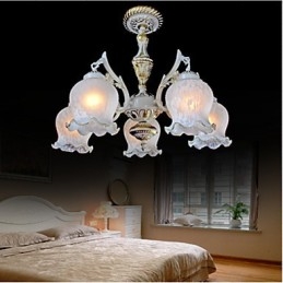Chandelier Traditional Classic Vintage Retro Metal