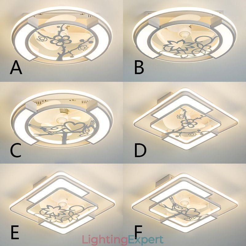 European Style Ceiling Fans With Light