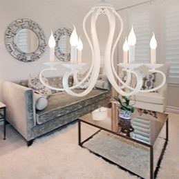 Chandelier Modern Traditional Retro Country Metal
