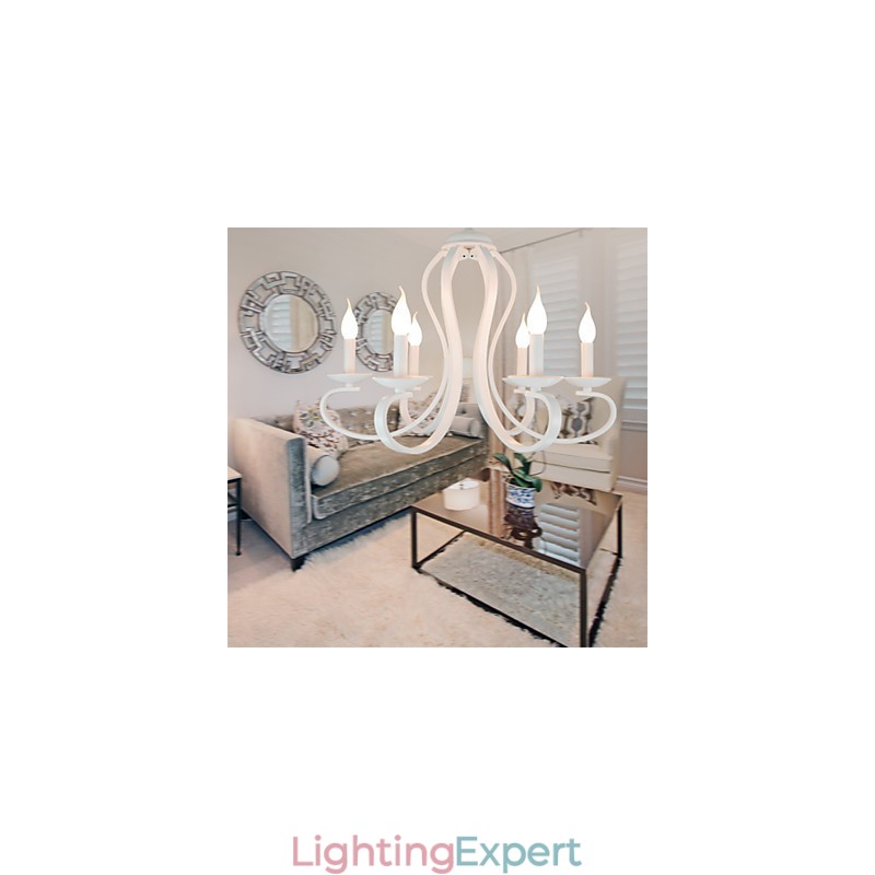 Chandelier Modern Traditional Retro Country Metal