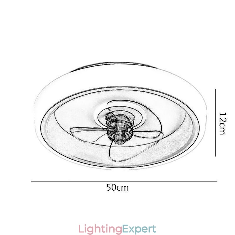 Modern Ceiling Fan With Lights Remote Control Ceiling Light Fan