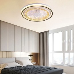Intelligent Ceiling Fan With Light Stepless Dimming Decoration