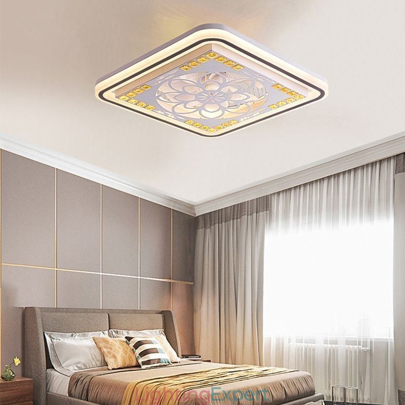 Intelligent Ceiling Fan With Light Stepless Dimming Decoration