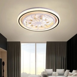 Intelligent Ceiling Fan With Light Stepless Dimming Decoration