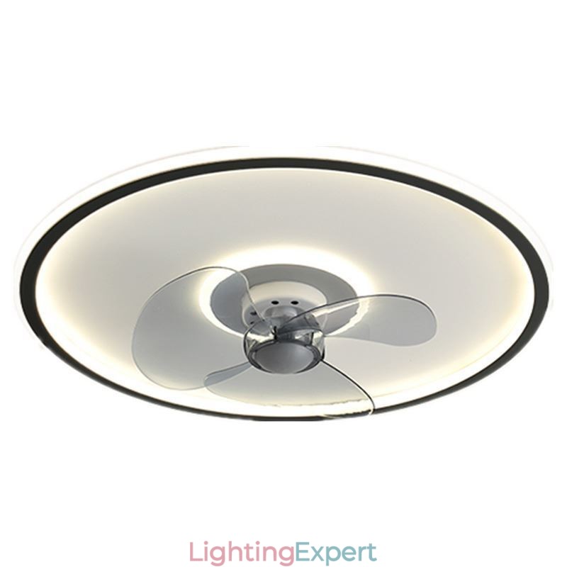 Macaron Ceiling Fan Light Remote Control Decor Ventilateur