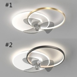 Ceiling Fan Lamp Modern Art Deco Lighting Fixtures