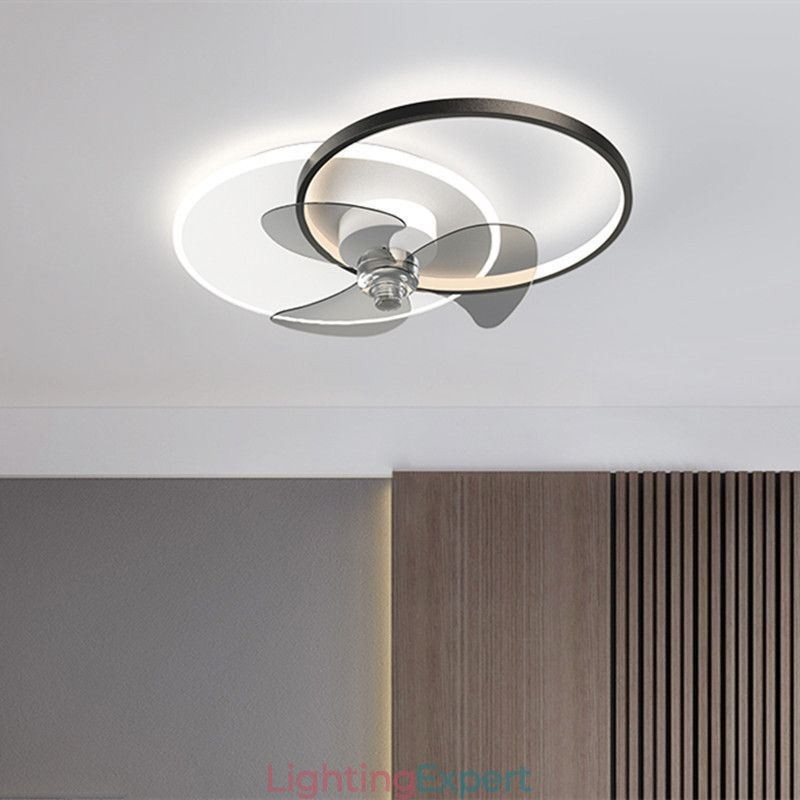 Ceiling Fan Lamp Modern Art Deco Lighting Fixtures