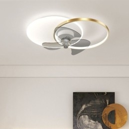 Ceiling Fan Lamp Modern Art Deco Lighting Fixtures