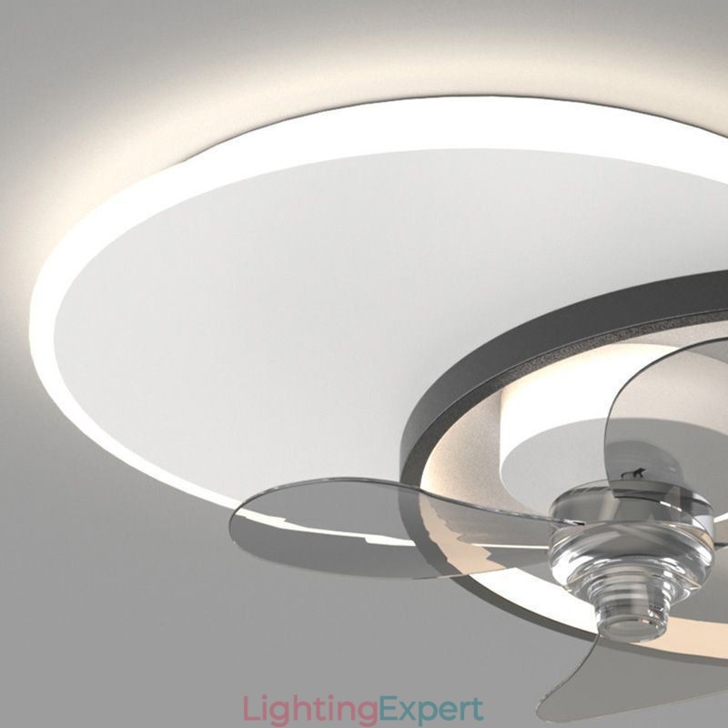 Ceiling Fan Lamp Modern Art Deco Lighting Fixtures