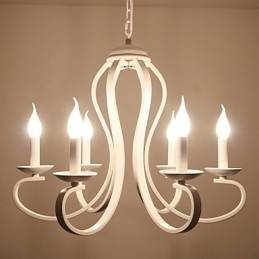 Chandelier Modern Traditional Retro Country Metal