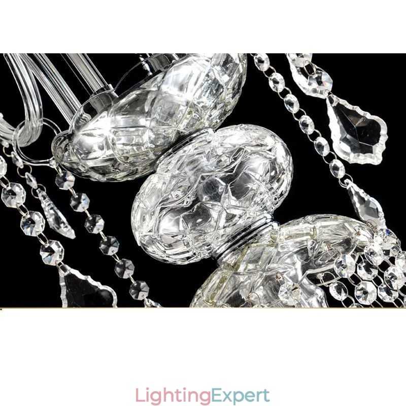 European Crystal Chandelier Crystal Decoration Ceiling Light With 65 Lights