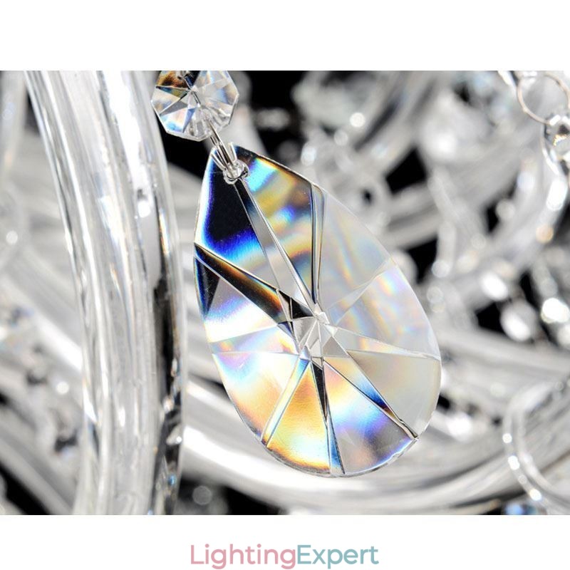 European Crystal Chandelier Crystal Decoration Ceiling Light With 65 Lights