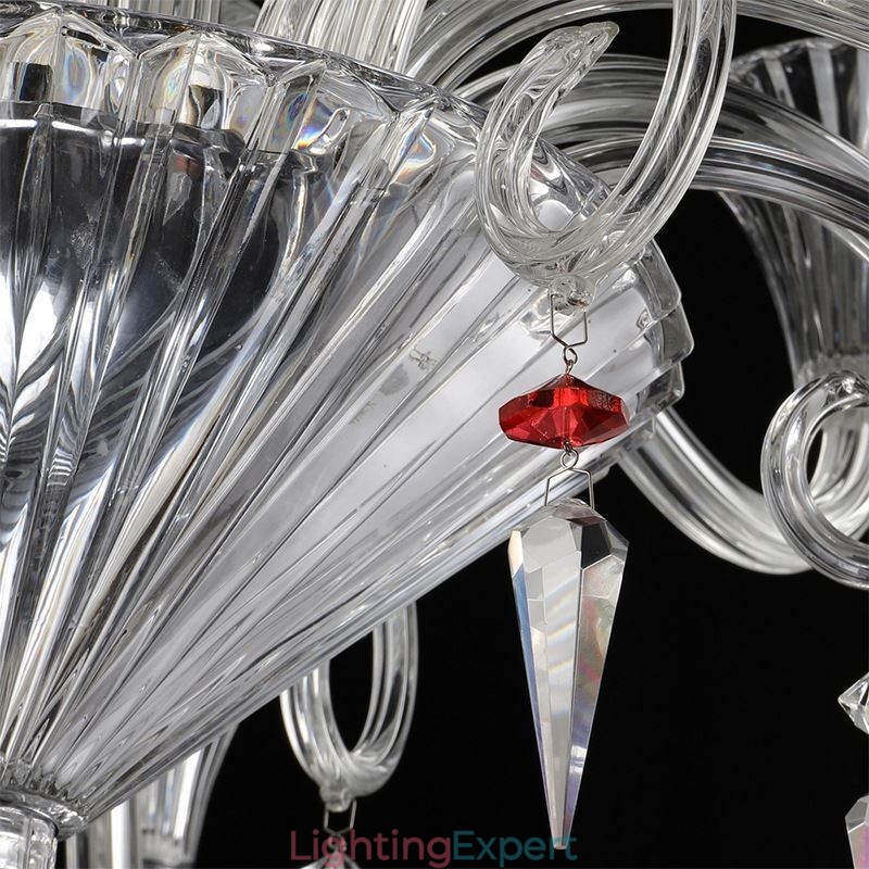European Crystal Chandelier Decoration Ceiling Light With 18 Lights