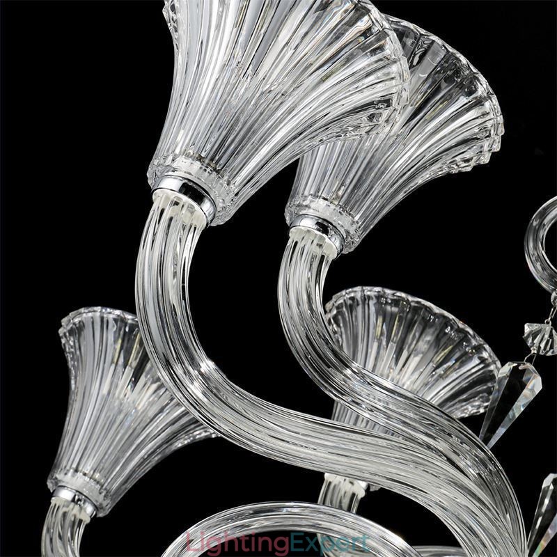 European Crystal Chandelier Decoration Ceiling Light With 12 Lights