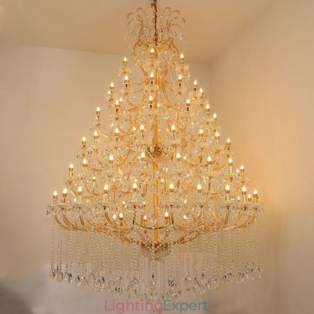 Luxury Crystal Chandelier Decoration Ceiling Light With 96 Lights Luxury Crystal Chandelier Decoration Ceiling Light With 96 Lights