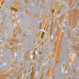 Luxury Crystal Chandelier Decoration Ceiling Light With 96 Lights