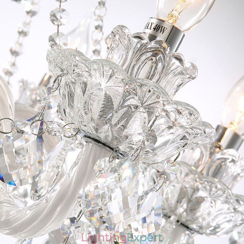 European Crystal Chandelier With 32 Lights Luxury Decoration Ceiling Light