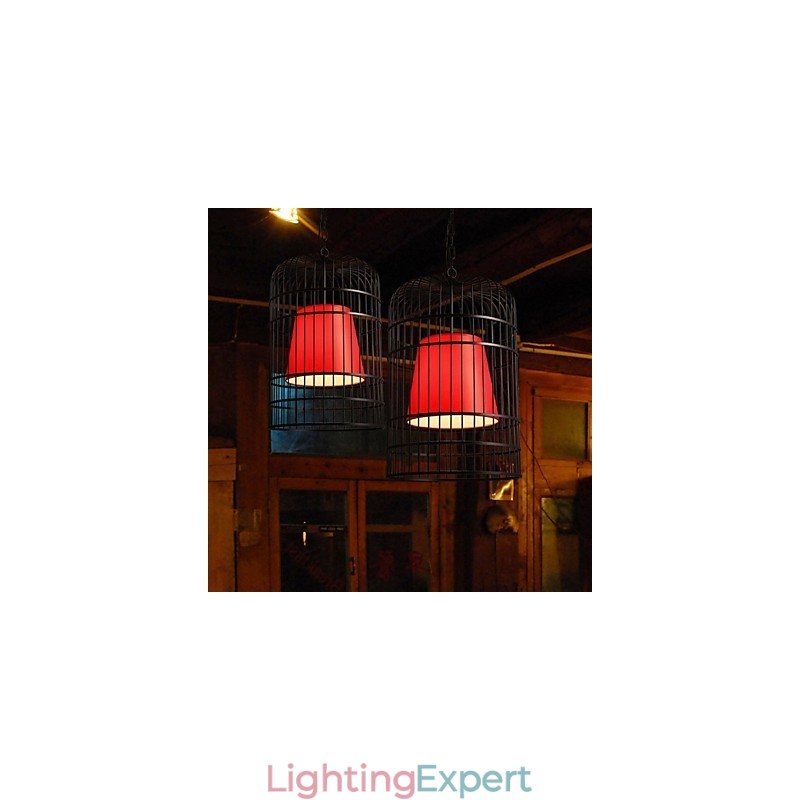 Chandelier Traditional Classic Retro Lantern Metal