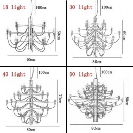 Minimalist Chandelier Pendant Light