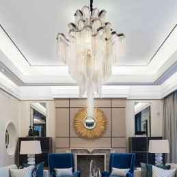 Modern Elegant Tassel Pendant Light