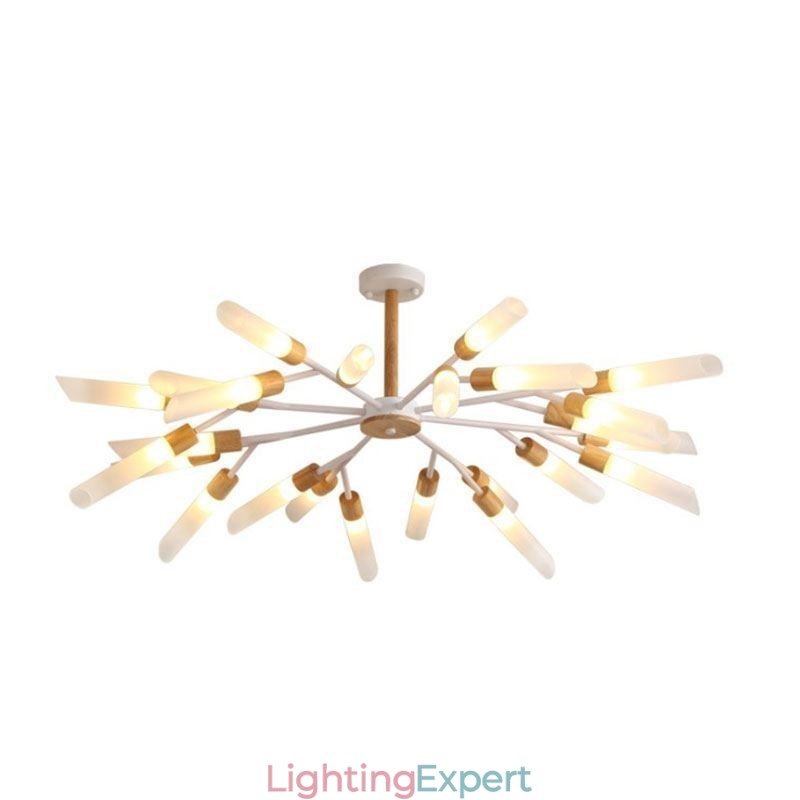 Nordic Pendant Light Modern Solid Wood Lighting