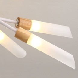 Nordic Pendant Light Modern Solid Wood Lighting