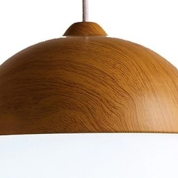 Modern Contemporary Mini Style Wood Bamboo Chandelier