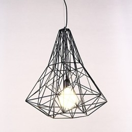 Modern Contemporary Chrome Metal Chandelier