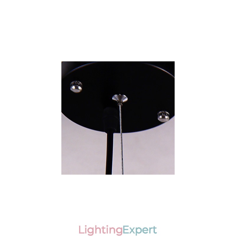 Modern Contemporary Chrome Metal Chandelier