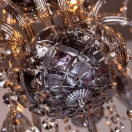 Large European Crystal Chandelier Elegant Pendant Light
