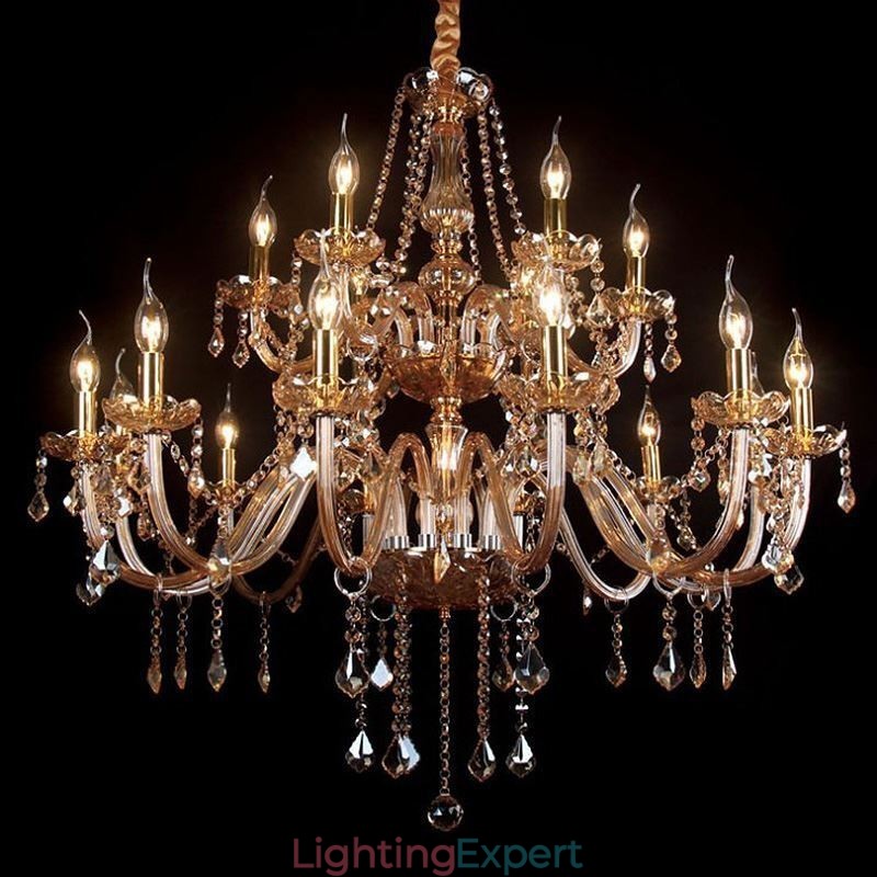 Luxury Crystal Chandelier European Ceiling Light