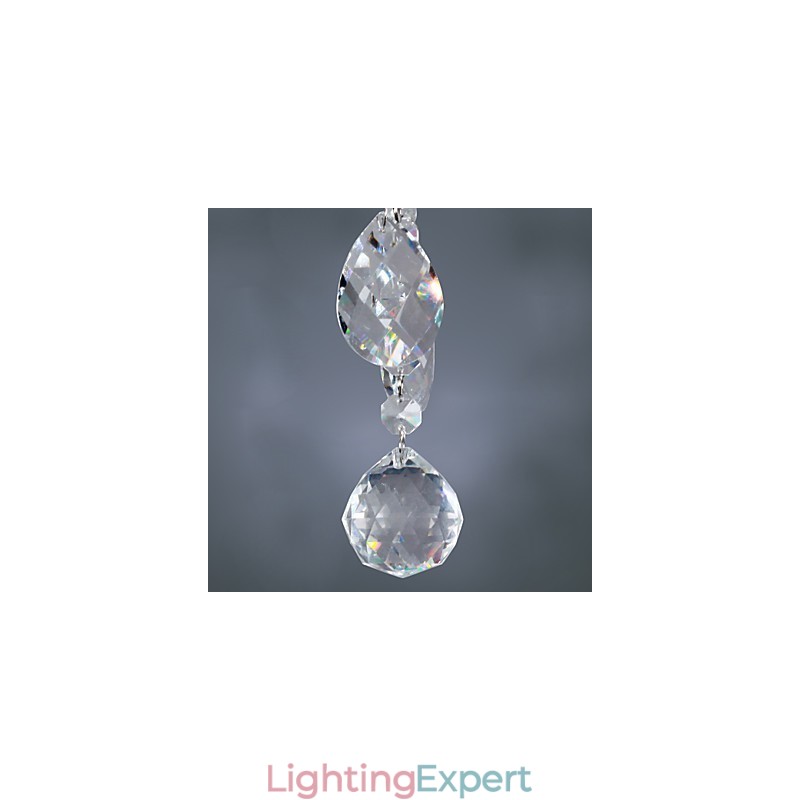 Elegant Crytal Chandelier with 6 Lights