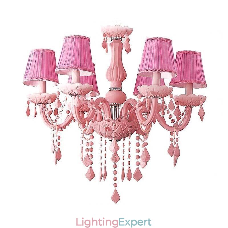 Elegant Crystal Chandelier European Large Pendant Light