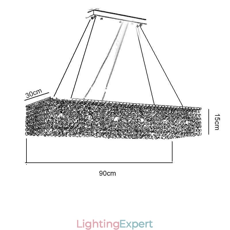 European Crystal Chandelier Luxury Decoration Ceiling Light With 12 Lights