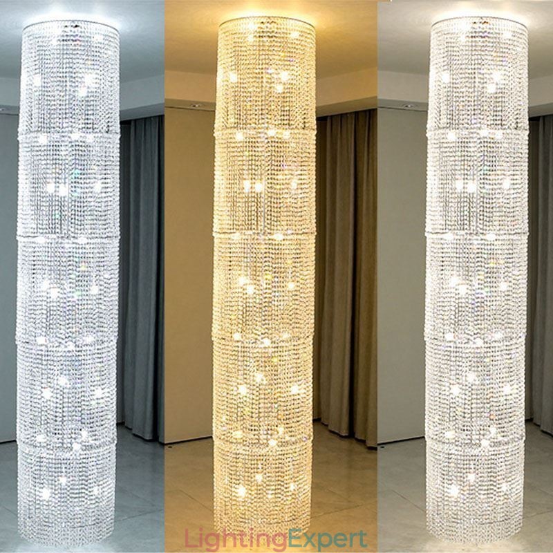 Luxury Crystal Chandelier Modern Decoration Ceiling Light With 36 Lights