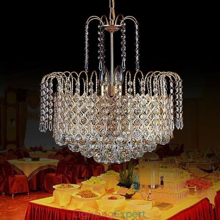 Luxury Crystal Chandelier Modern Elegant Pendant Light Luxury Crystal Chandelier Modern Elegant Pendant Light