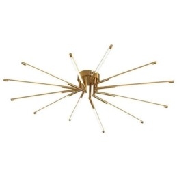 Simple Flush Mount Fireworks Ceiling Light