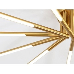 Simple Flush Mount Fireworks Ceiling Light