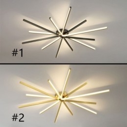 Flush Mount Modern Minimalist Fireworks Ceiling Light